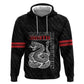 Harlem Hellfighters Zip Hoodie Harlem Rattlers - Don't Tread on Me - African Pride