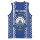 Personalised Cape Verde Basketball Jersey Grey Headed Kingfisher - Coat Of Arms - African Pride
