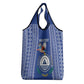 Personalised Cape Verde Grocery Bag Grey Headed Kingfisher - Coat Of Arms