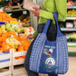 Personalised Cape Verde Grocery Bag Grey Headed Kingfisher - Coat Of Arms
