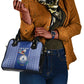 Personalised Cape Verde Shoulder Handbag Grey Headed Kingfisher - Coat Of Arms