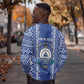 Personalised Cape Verde Sweatshirt Grey Headed Kingfisher - Coat Of Arms