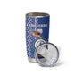 Personalised Cape Verde Tumbler Cup Grey Headed Kingfisher - Coat Of Arms