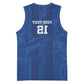 Custom Cape Verde Football Basketball Jersey Go Champions Tubaroes Azuis - African Pride