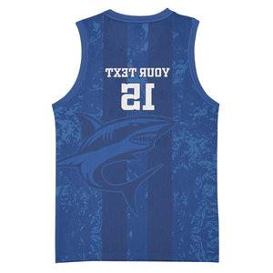 Custom Cape Verde Football Basketball Jersey Go Champions Tubaroes Azuis - African Pride