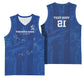 Custom Cape Verde Football Basketball Jersey Go Champions Tubaroes Azuis - African Pride