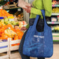 Custom Cape Verde Football Grocery Bag Go Champions Tubaroes Azuis