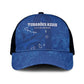 Cape Verde Football Mesh Trucker Cap Go Champions Tubaroes Azuis - African Pride