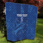 Custom Cape Verde Football Quilt Go Champions Tubaroes Azuis