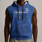 Custom Cape Verde Football Sleeveless Hoodie Go Champions Tubaroes Azuis - African Pride