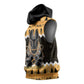 Afro Ancient Egyptian Sleeveless Hoodie Anubis - Merry Christmas - African Pride
