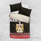 Afro Egypt Christmas Bedding Set Coat Of Arms Mix Egyptian Pattern