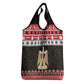 Afro Egypt Christmas Grocery Bag Coat Of Arms Mix Egyptian Pattern