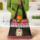 Afro Egypt Christmas Grocery Bag Coat Of Arms Mix Egyptian Pattern