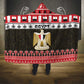 Afro Egypt Christmas Hooded Blanket Coat Of Arms Mix Egyptian Pattern