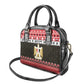 Afro Egypt Christmas Shoulder Handbag Coat Of Arms Mix Egyptian Pattern