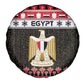 Afro Egypt Christmas Spare Tire Cover Coat Of Arms Mix Egyptian Pattern