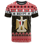 Afro Egypt Christmas T shirt Coat Of Arms Mix Egyptian Pattern LT15