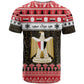 Afro Egypt Christmas T shirt Coat Of Arms Mix Egyptian Pattern LT15