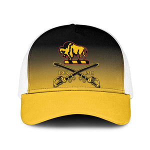Afro-Americans Buffalo Soldiers Baseball Net Cap 10th Cavalry Regiment - African Pride