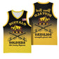 Personalized Afro-Americans Buffalo Soldiers Basketball Jersey 10th Cavalry Regiment - African Pride