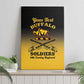 Personalized Afro-Americans Buffalo Soldiers Canvas Wall Art 10th Cavalry Regiment