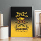 Personalized Afro-Americans Buffalo Soldiers Canvas Wall Art 10th Cavalry Regiment