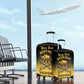 Personalized Afro-Americans Buffalo Soldiers Luggage Cover 10th Cavalry Regiment