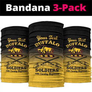Afro-Americans Buffalo Soldiers Neck Gaiter 10th Cavalry Regiment - African Pride