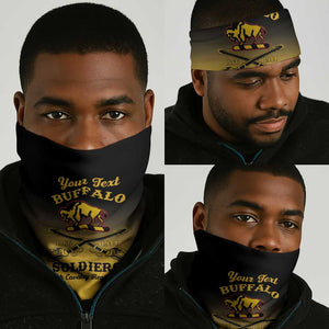 Afro-Americans Buffalo Soldiers Neck Gaiter 10th Cavalry Regiment - African Pride