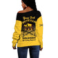 Personalized Afro-Americans Buffalo Soldiers Off Shoulder Sweater 10th Cavalry Regiment