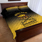 Personalized Afro-Americans Buffalo Soldiers Quilt Bed Set 10th Cavalry Regiment