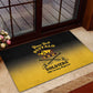 Personalized Afro-Americans Buffalo Soldiers Rubber Doormat 10th Cavalry Regiment