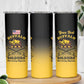 Personalized Afro-Americans Buffalo Soldiers Skinny Tumbler 10th Cavalry Regiment