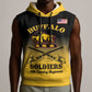 Personalized Afro-Americans Buffalo Soldiers Sleeveless Hoodie 10th Cavalry Regiment - African Pride