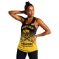 Personalized Afro-Americans Buffalo Soldiers Women Racerback Tank 10th Cavalry Regiment