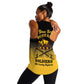 Personalized Afro-Americans Buffalo Soldiers Women Racerback Tank 10th Cavalry Regiment