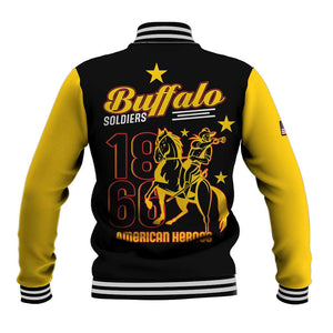 Afro-Americans Buffalo Soldiers Baseball Jacket 9th and 10th Cavalry Regiment