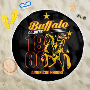 Afro-Americans Buffalo Soldiers Beach Blanket 9th and 10th Cavalry Regiment