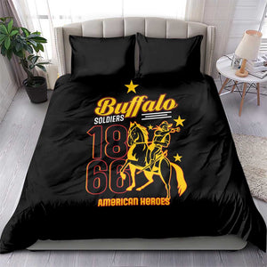 Afro-Americans Buffalo Soldiers Bedding Set 9th and 10th Cavalry Regiment
