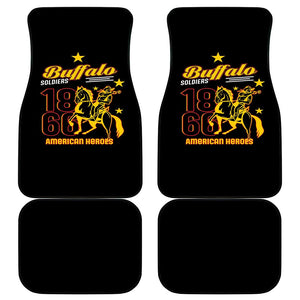 Afro-Americans Buffalo Soldiers Car Mats 9th and 10th Cavalry Regiment