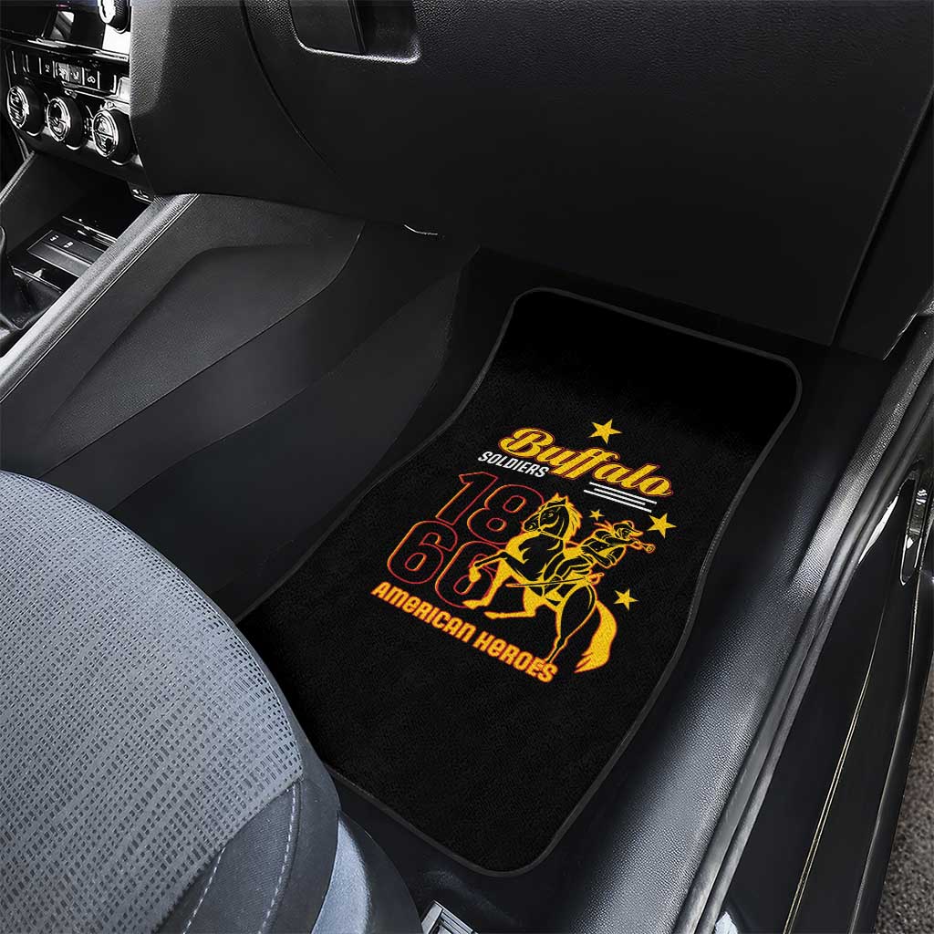 Afro-Americans Buffalo Soldiers Car Mats 9th and 10th Cavalry Regiment