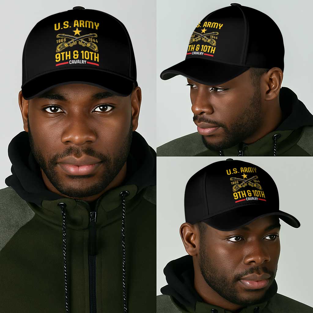 Afro-Americans Buffalo Soldiers Classic Cap 9th and 10th Cavalry Regiment - African Pride