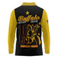 Afro-Americans Buffalo Soldiers Long Sleeve Polo Shirt 9th and 10th Cavalry Regiment