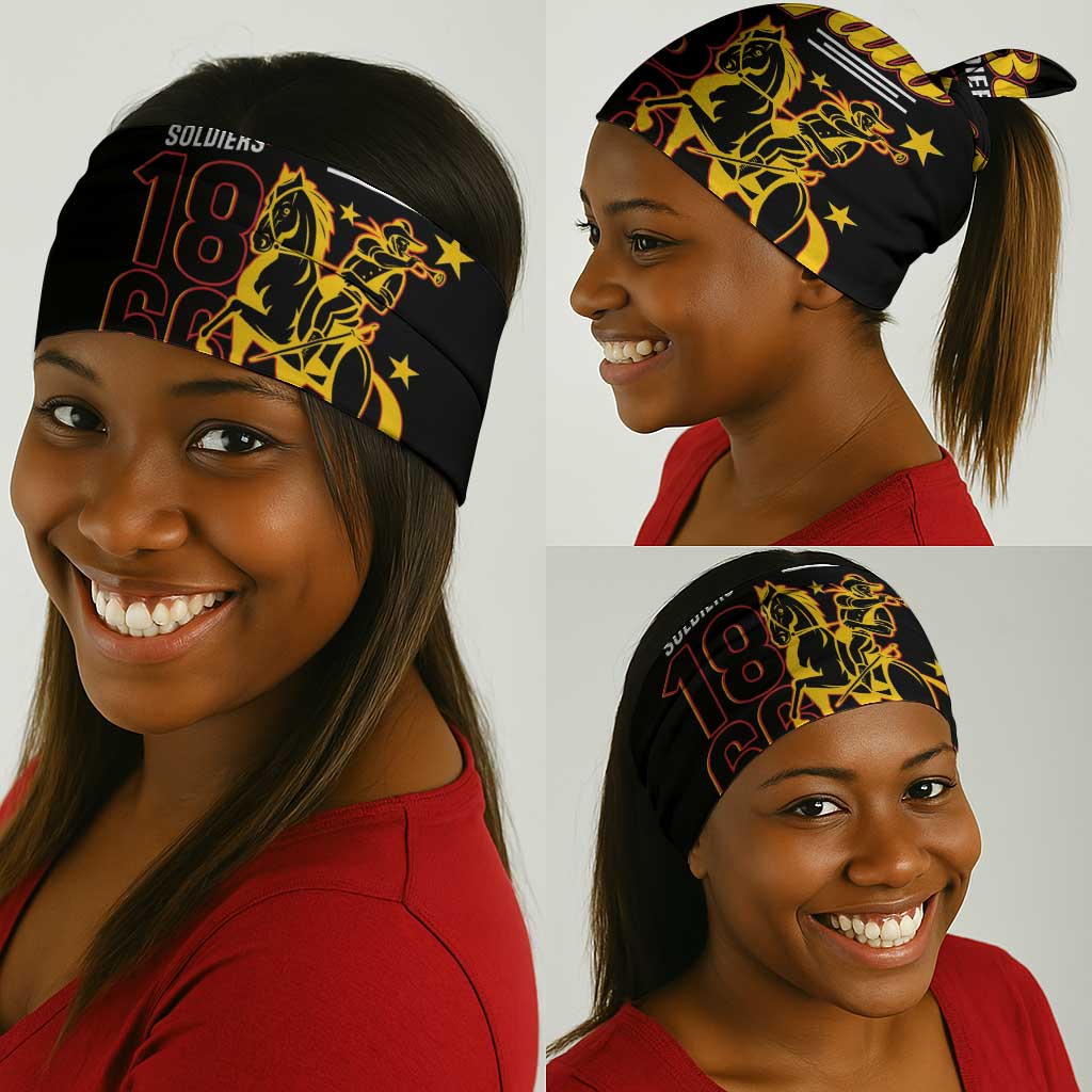 Afro-Americans Buffalo Soldiers Neck Gaiter 9th and 10th Cavalry Regiment LT15