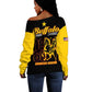 Afro-Americans Buffalo Soldiers Off Shoulder Sweater 9th and 10th Cavalry Regiment
