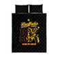 Afro-Americans Buffalo Soldiers Quilt Bed Set 9th and 10th Cavalry Regiment