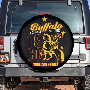 Afro-Americans Buffalo Soldiers Spare Tire Cover 9th and 10th Cavalry Regiment