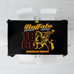 Afro-Americans Buffalo Soldiers Tablecloth 9th and 10th Cavalry Regiment