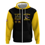 Afro-Americans Buffalo Soldiers Zip Hoodie 9th and 10th Cavalry Regiment